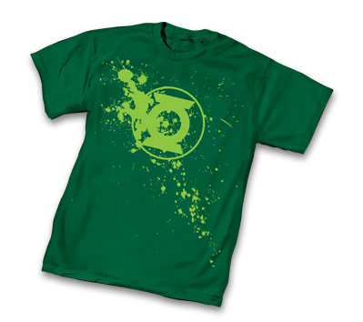 GREEN LANTERN SPLATTER SYMBOL T-Shirt